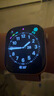 Apple/苹果 Watch S11 智能手表GPS+蜂窝款46毫米玫瑰金色铝金属表壳淡桃粉色运动型表带S/M MFDG4CH/B 实拍图