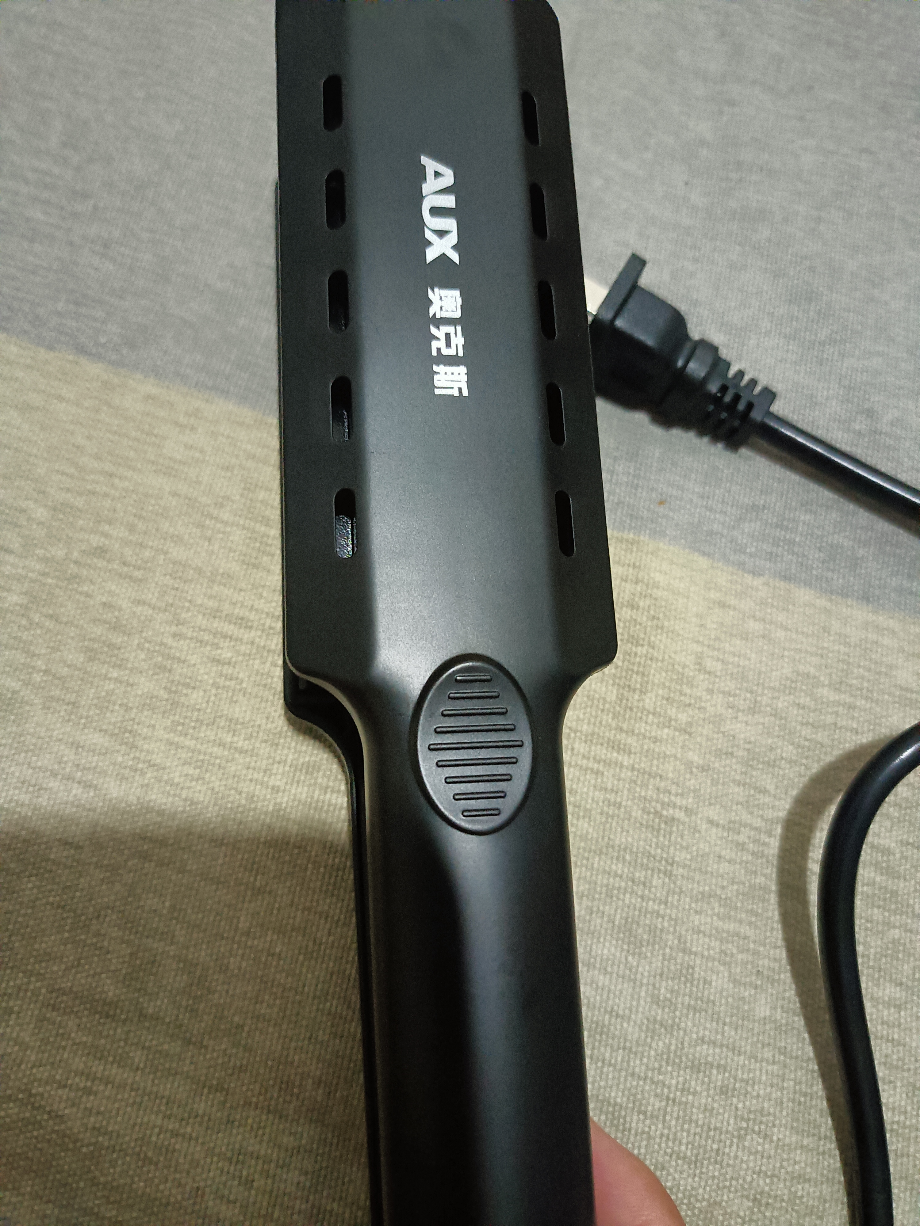 奥克斯（AUX）直发夹板卷发器头发夹板拉直板夹烫发熨板电夹板夹器直卷两用不伤发理发店拉直板夹【出行必备】 实拍图