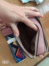 宏唯上新时尚网红小黑包小包包女新款宽肩带斜挎包女包单肩相机包 粉红色 实拍图