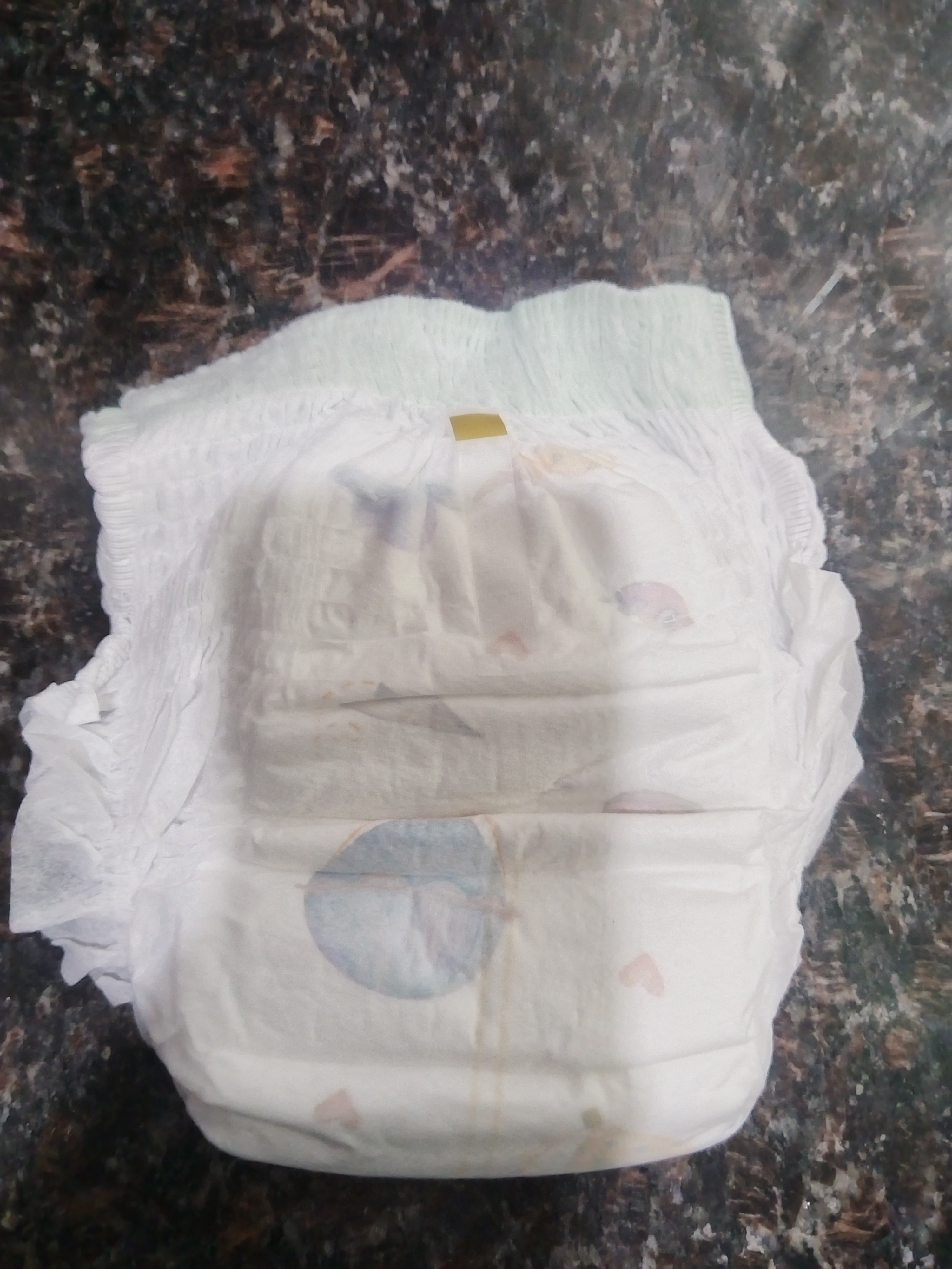宜婴新梦想家小内裤婴儿超薄透气大码拉拉裤男女宝宝通用干爽尿不湿 拉拉裤XXXL号32片【多包更优惠】 实拍图