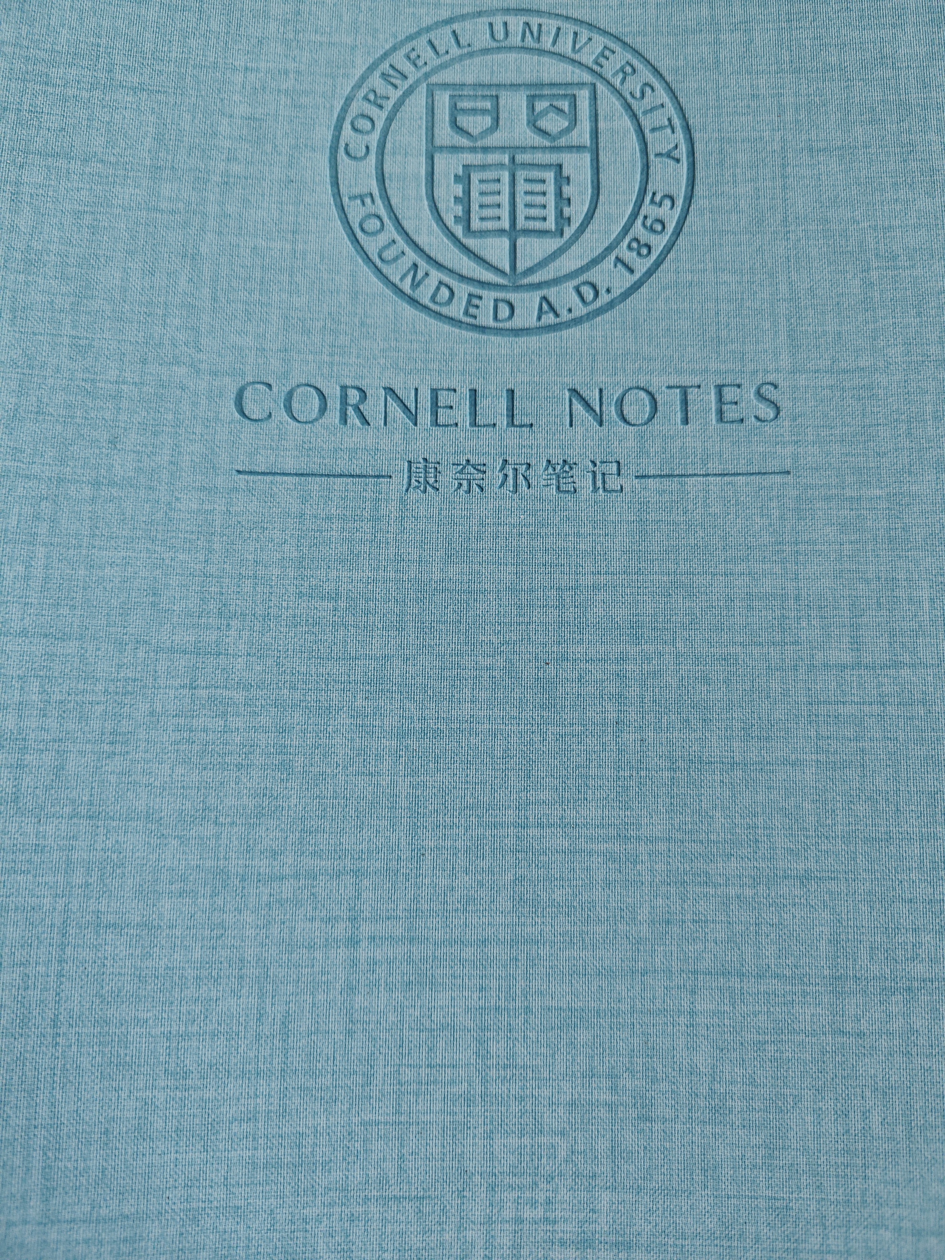 嘉然恒 A4大号康奈尔笔记本本子软皮活页本思维导图可替换内芯大学生考公考研记事本5R记忆法复习蓝色 实拍图