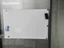飞博士（Flybook）60*90cm白板墙贴不伤墙可移除办公家用教学写字板挂式磁性儿童小黑板可擦办公会议软白板纸 实拍图