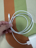 Apple/苹果 Lightning闪电转usb充电线-1米 手机数据线 旗舰店原装苹果iPhone 14 Pro Max充电线 实拍图