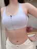 骆驼（CAMEL）运动内衣女跑步瑜伽健身外穿背心文胸 J0S1QL9905 浅槿紫 S 实拍图