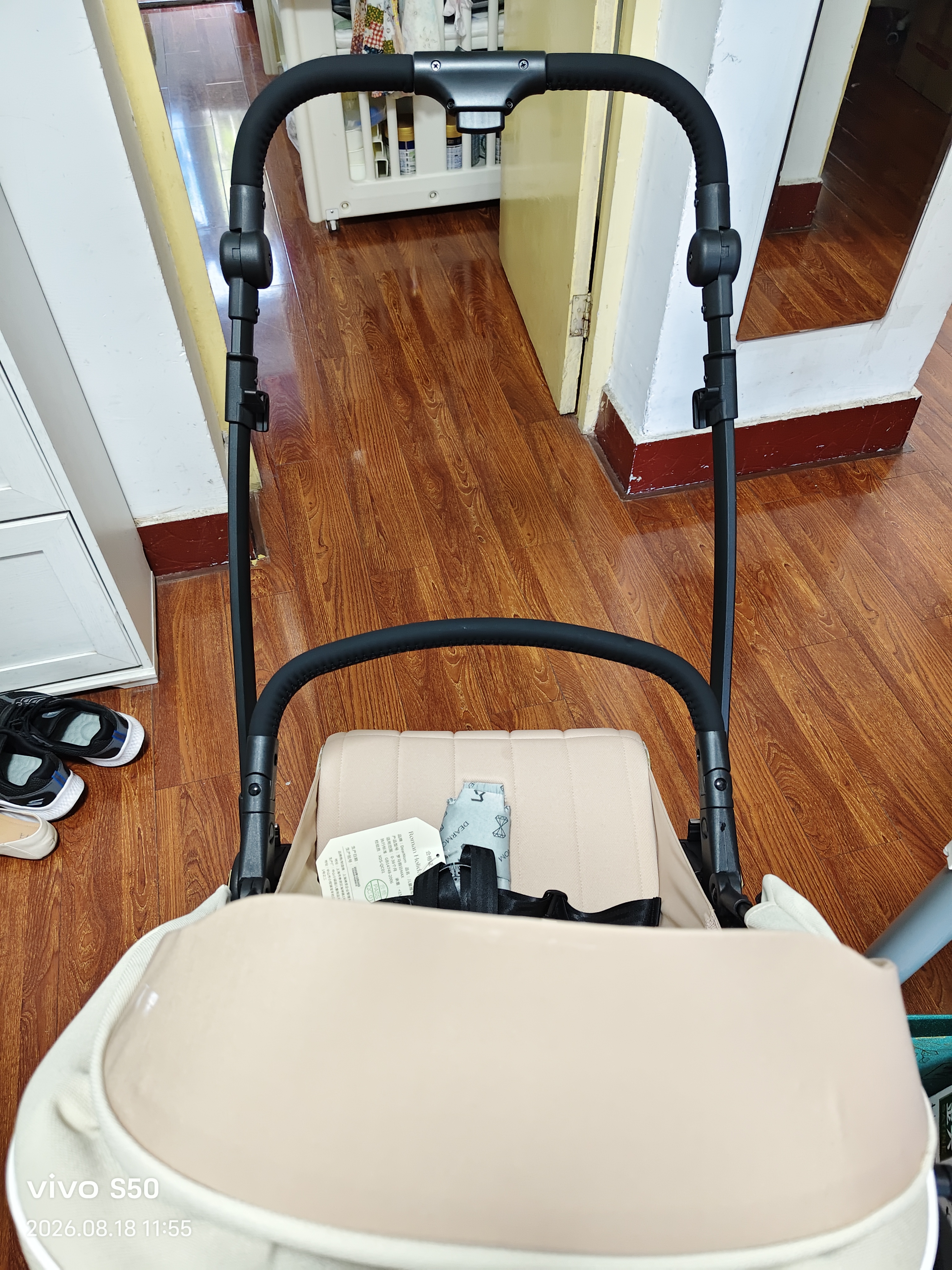 DearMom婴儿推车双向可坐可躺轻便高景观大座舱可登机遛娃一键登机 实拍图