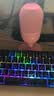 雷蛇（Razer）魔音海妖V3迷你版 桌面麦克风直播唱歌专用麦克风 RGB 粉色 实拍图