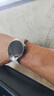华为HUAWEI WATCH 5 42mm基础款不锈钢表壳金星白素皮复合表带X-TAP智感窗eSIM通话手表 实拍图
