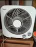 美的（Midea） 电风扇 家用台式小风扇空气循环扇转页扇办公室桌面鸿运扇五叶轻音柔风卧室宿舍节能省电台扇 KYT25-22MW【10寸升级款】 桌面转页扇 实拍图