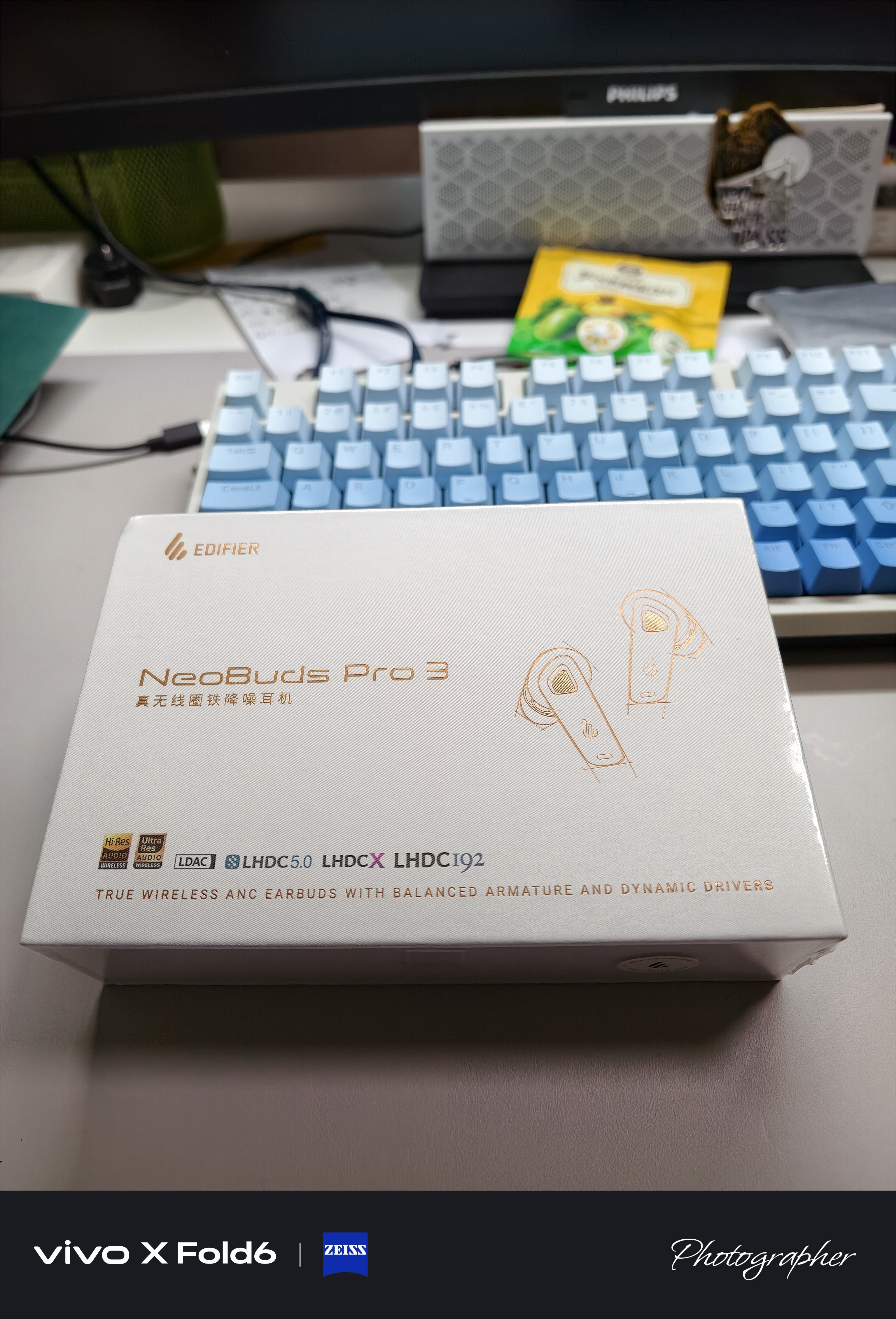 漫步者（EDIFIER）【数码多年度推荐】NeoBuds Pro3 入耳式圈铁降噪蓝牙耳机 宽频降噪 适用苹果华为小米OPPO 黑色 实拍图