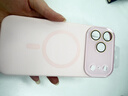 蓝妮子适用 苹果17手机壳iphone17promax手机壳 苹果17pro手机壳16pro/max磁吸充电15pro液态硅胶14/13 相机按键全包【砂粉色】自带镜头膜 苹果17ProMax 实拍图