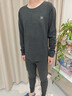猫人德绒发热鹅绒天丝男士保暖内衣男无痕羊绒秋衣秋裤套装26年新款 实拍图