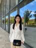 CinvaiKrose官方店小c&k包包女包2026新款单肩斜挎包女士菱格链条包生日礼物 黑色Black【小号】送女友老婆女生走心 实拍图