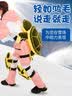 巴迈尔滑雪护臀护具小乌龟护屁股垫套装绿乌龟防摔护膝成人单双板装备 粉色成人款（80-180斤）【臀+膝】套装 【25年新升级】加大加厚款 实拍图