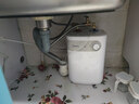 美的（Midea）【珐琅无缝内胆】5升储水式电热水器小厨宝家用洗碗洗菜安全1650W速热厨房台下热水宝F05-15A1(S) 实拍图
