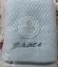 洁丽雅（Grace）10A级抗菌毛巾纯棉吸水绣花素色柔软洁面巾擦脸巾单条装 兰色运动 实拍图
