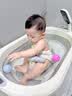 马博士婴儿洗澡座椅宝宝洗澡坐椅神器新生儿童洗澡凳洗澡盆防滑浴凳 实拍图