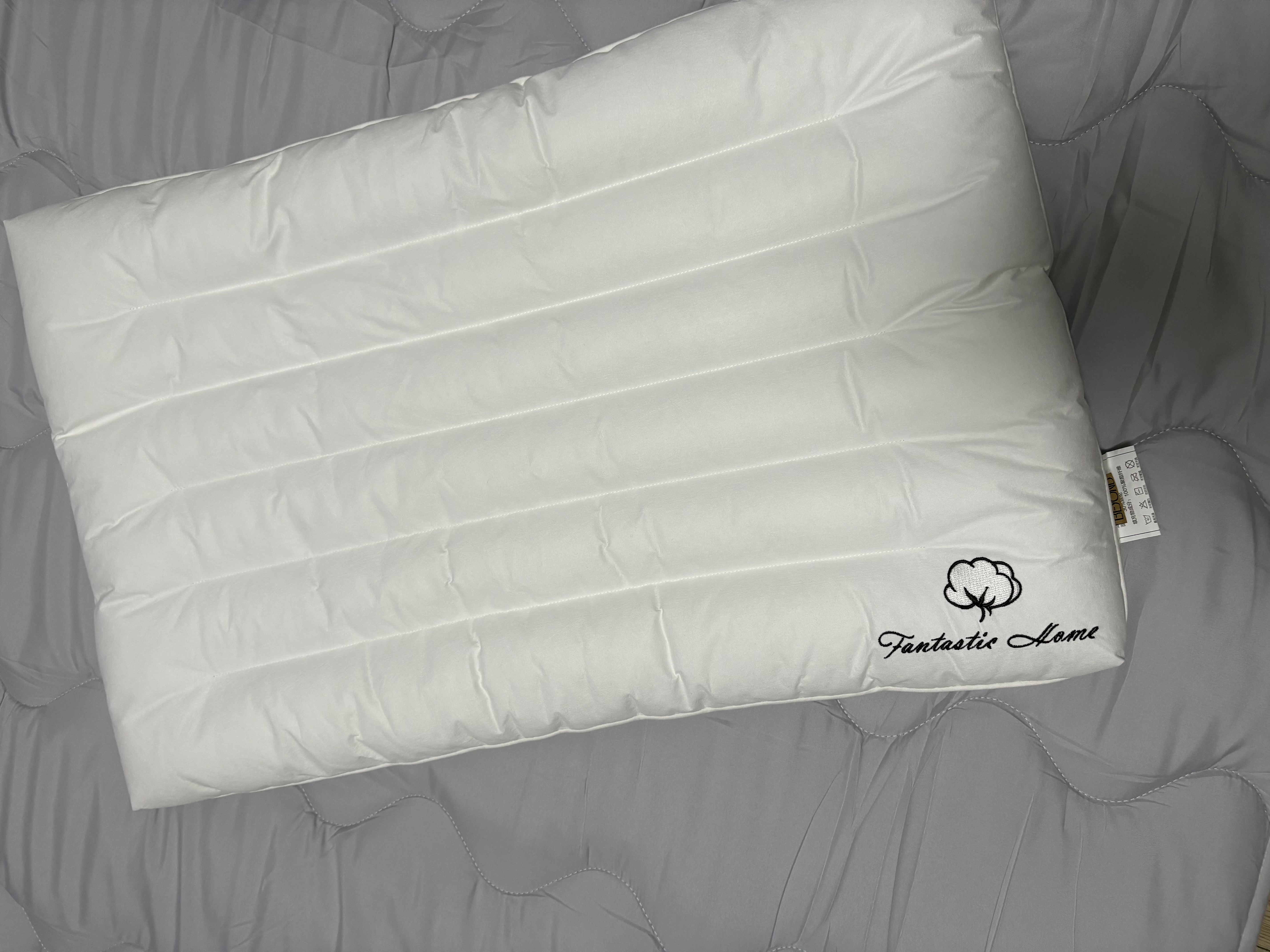 博洋家纺枕头芯可水洗防螨单人软枕芯低枕单个装木棉花48*74cm 实拍图