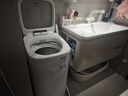 海尔（Haier）迷你洗衣机小型波轮5公斤儿童母婴内衣洗洗衣机全自动DD直驱变频一级能效补贴电离除菌以旧换新 旗舰新品B388小小神童 波轮 5kg 直驱+柔护内筒 实拍图