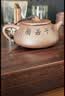 藏壶天下宜兴紫砂壶纯手工刻绘茶壶石瓢壶家用功夫泡茶壶茶具兰趣石瓢壶 兰趣石瓢壶 210ml 实拍图