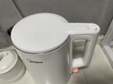美的（Midea）电热水壶电水壶大容量家用烧水壶泡茶0涂层 食品级304不锈钢自动断电 双层防烫无缝内胆大功率 1.5L 【一键开盖I无缝内胆】 实拍图