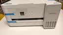 爱普生（EPSON）【6代新品】L4356墨仓式彩色无线AI学习打印机一体机家用/办公  L4266升级版(自动双面 液晶屏 白) 实拍图