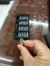 手工工具套装实验DIY多功能精密32合一24合一皮包款12合一螺丝刀起子手机电脑笔记本维修 工具盒25合一（铝杆手柄）颜色随机 实拍图
