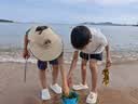 Kocotreekk树儿童防晒帽防紫外线宝宝遮阳帽夏季男童女童太阳帽沙滩大帽檐 实拍图