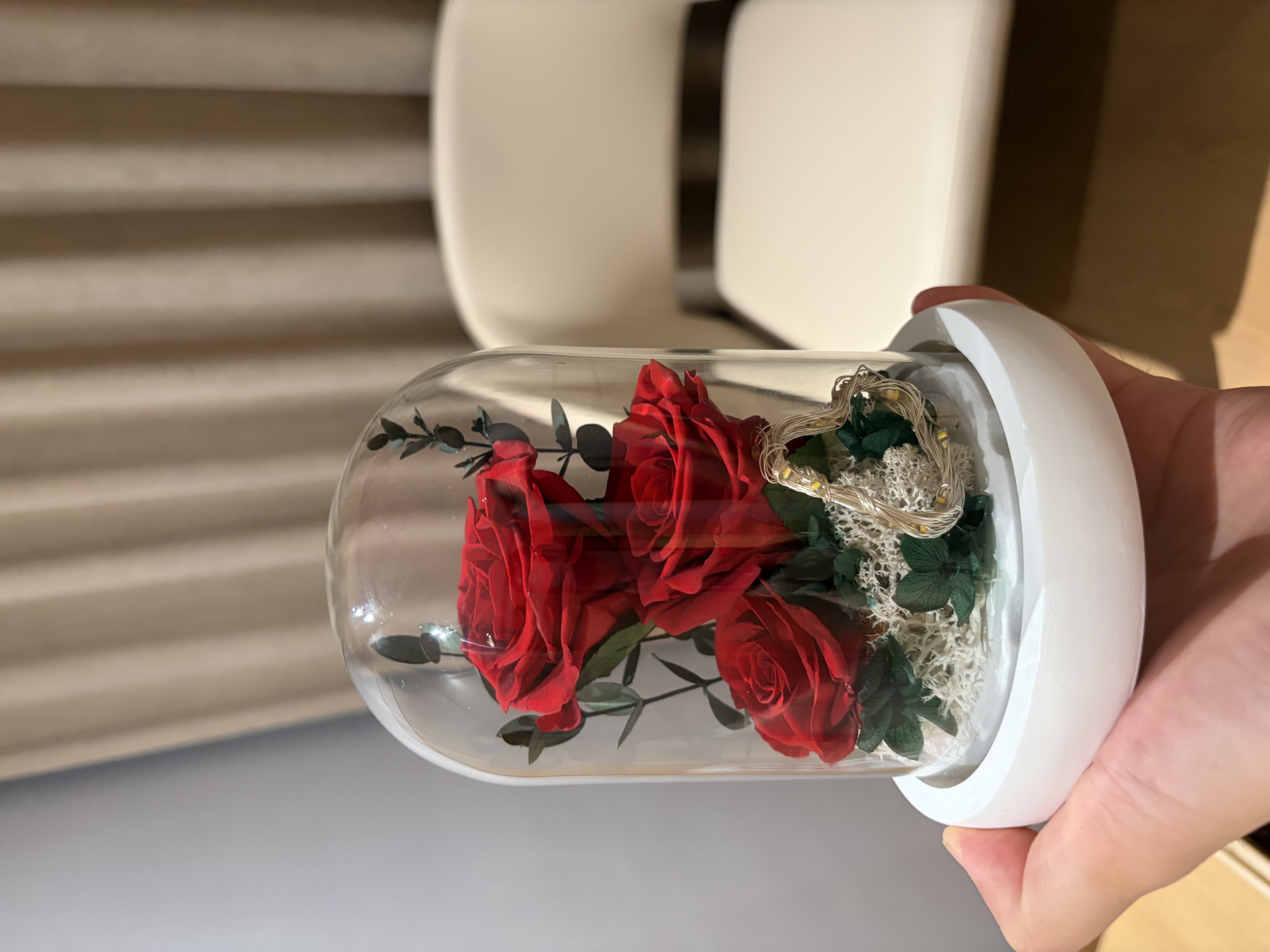 RoseBox永生花玫瑰花礼盒教师节生日礼物结婚纪念送女生朋友老师实用高级 实拍图