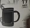 雅集耐热加厚家用办公茶水分离玻璃泡茶杯墨竹杯500ml烟灰木盖款 实拍图