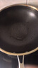 炊大皇炒锅304不锈钢有钛炒菜锅煎锅平底不粘炒锅32cm 可立可视盖不挑灶 实拍图