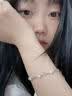 唯一（Winy）施华洛世奇锆海洋之心999纯银手链2026新款生日礼物送女朋友老婆 实拍图