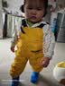 惊浪儿童下水裤赶海连体雨裤防水雨靴一体涉水玩水幼儿园装备 28码 实拍图