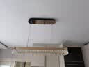 欧普照明（OPPLE）客厅灯主灯大灯吊灯现代环形智能控制轻奢现代水晶灯卧室灯餐厅灯 水晶之恋-餐厅灯-83W 实拍图
