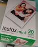 INSTAX富士instax立拍立得 mini相纸 白边双包20张+甜心牛仔相册 实拍图