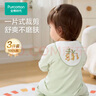 全棉时代婴儿纱布一片式抗菌汗巾儿童幼儿园纯棉吸汗19×39cm森林寻踪3条 实拍图