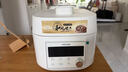 东芝（TOSHIBA）【旗舰新品】小白露风冷电压力锅 5L 4-8人高压锅家用IH锁鲜0排气 纯钛0涂层+陶瓷双胆PC-50MXVC 实拍图