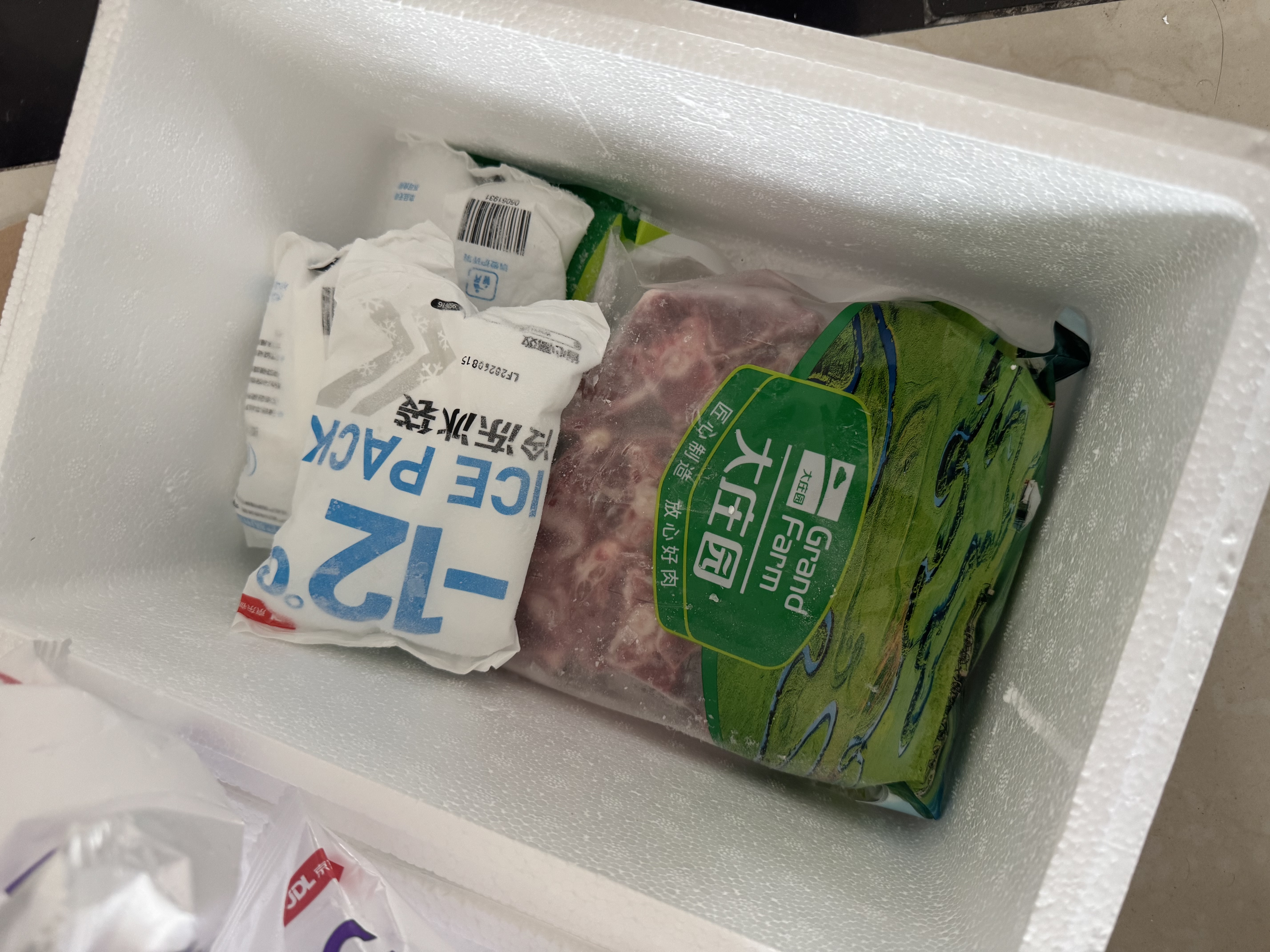 大庄园内蒙锡林郭勒散养羔羊蝎子2斤红烧炖煮【草地羊】乌珠穆沁羊 生鲜 实拍图