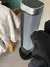 美的（Midea）火焰塔暖风机取暖器家用浴室电暖气立式电暖风热风机卧室办公室大面积节能速热电暖器HFS22LM 【仿真炭火】石墨烯全屋送暖 实拍图