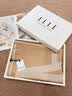 ELLE【礼盒装】女士围巾秋冬披肩女保暖时尚提花送礼中秋节礼物 实拍图