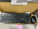 联想（Lenovo）KM210键盘鼠标套装 有线键鼠套装 全尺寸商务办公  笔记本电脑键盘台式机一体机 黑色 实拍图