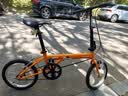大行（DAHON）KT610 橙色折叠自行车16英寸YUKI超轻迷你便携男女式通勤单车 实拍图