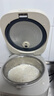 美的（Midea）电饭煲 3L家用电饭锅 316L不锈钢无涂层煮饭锅 2-3人智能预约0涂层煲汤煮粥MB-RE387S 实拍图