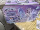 迪士尼（Disney）艾莎公主画笔套装女孩绘画工具礼盒生日礼物六一儿童节3-6岁4玩具 【手提绘画铝箱-艾莎款】+涂色书*10+画本+围裙 实拍图