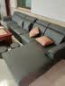创繁现代可拆洗布艺沙发简约客厅大小户型家用免洗科技布沙发 五人位3.35M+左右互换贵妃 Q弹乳胶+独立弹簧座包/S级亲肤猫抓皮 实拍图