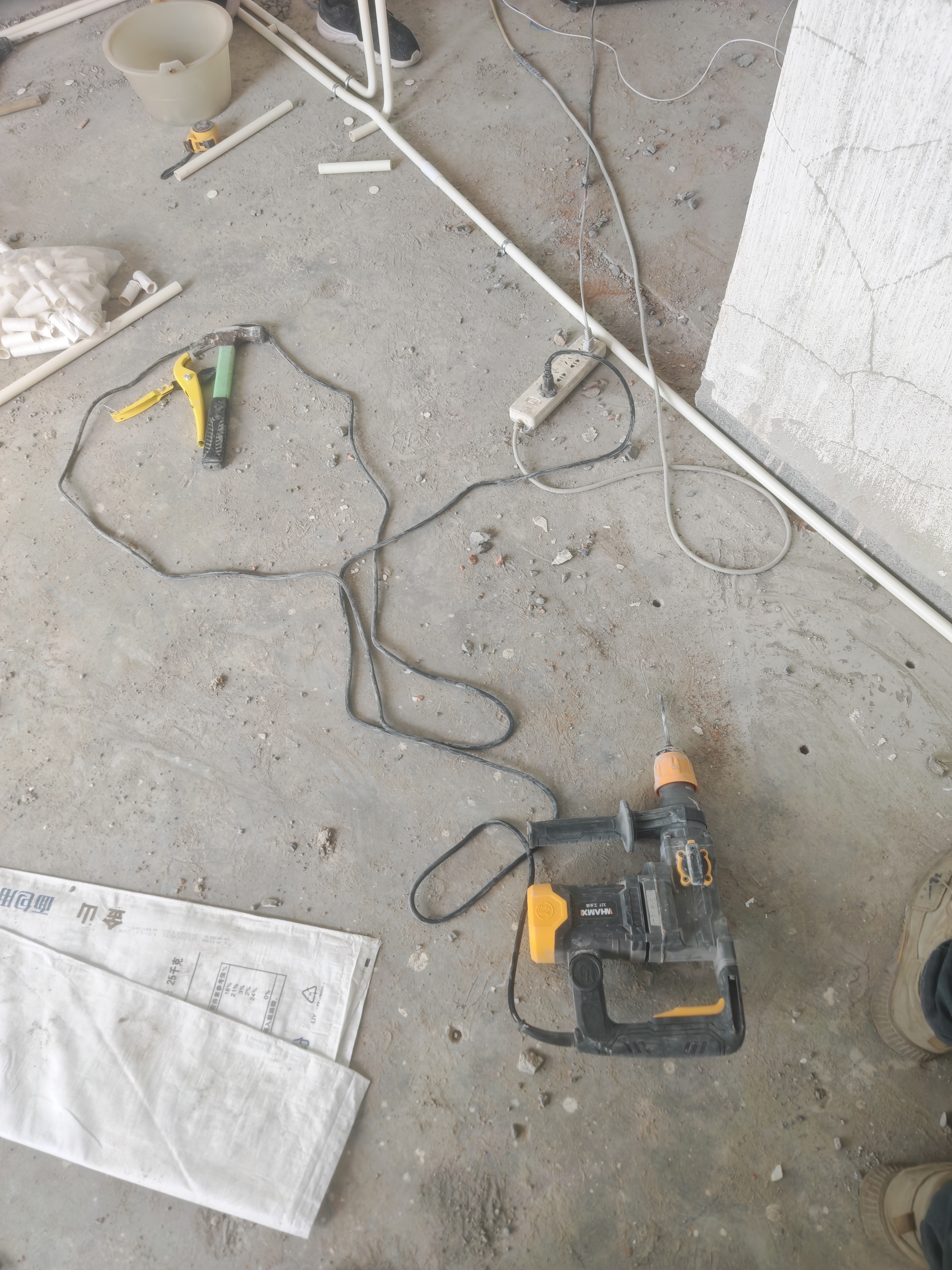 威猛电锤电镐两用冲击钻大功率混凝土电钻工业级工具专打电动工具 5米线威震28气缸离合款工业电锤 实拍图