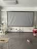 快朵小屋120英寸16:9支架挂壁抗光两用幕布灰玻纤高清可移动免打孔投影仪幕布家用办公极米坚果当贝小米 实拍图