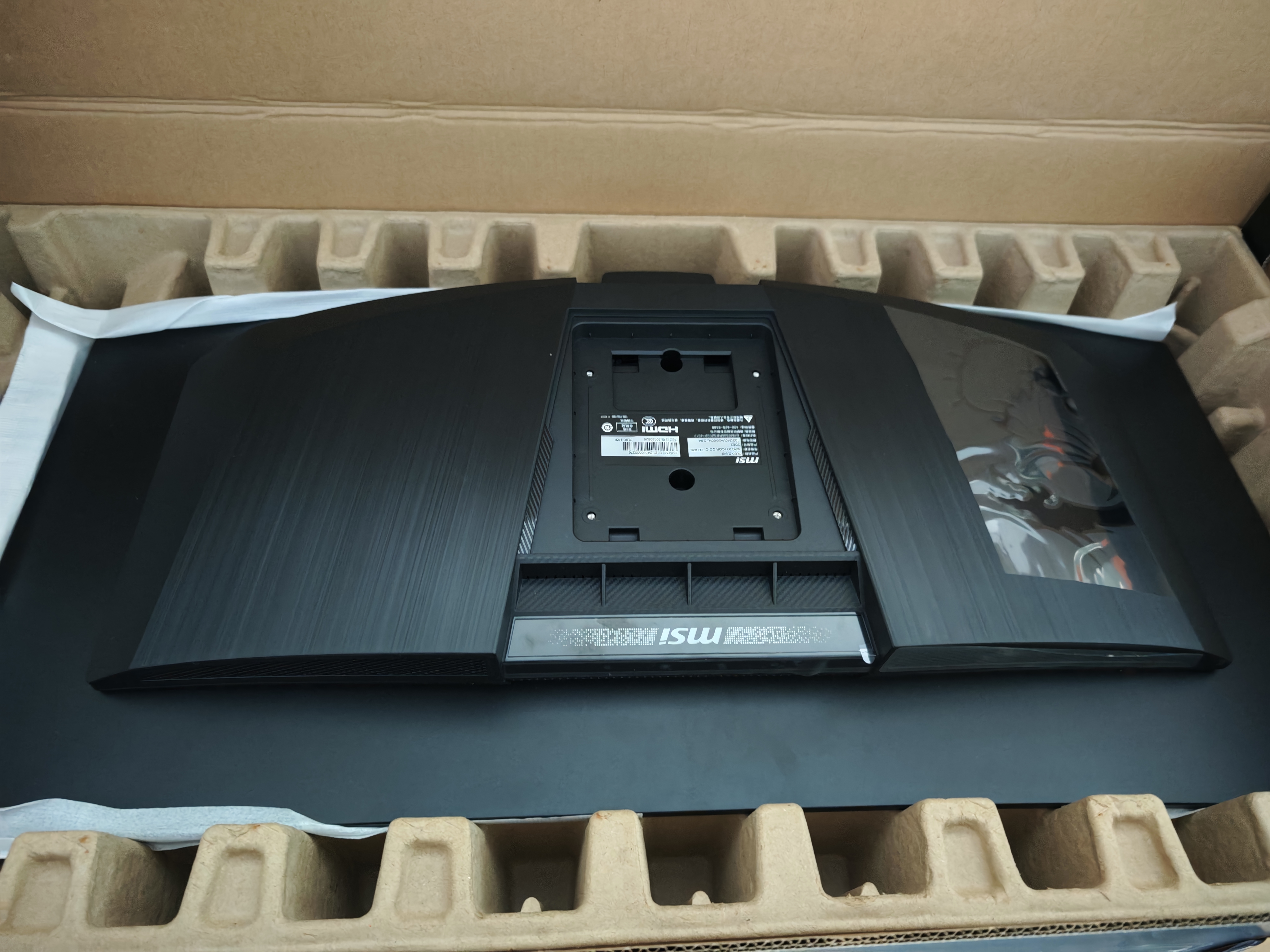 微星（MSI）流光X36 MPG 341CQR QD-OLED X36 34英寸准4K360Hz 游戏电竞显示器AI CMOS DP2.1 HDR500显示屏 实拍图