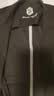 罗蒙（ROMON）男士防晒西服26年夏季商务免烫高档单西凉感外套上衣黑色L 实拍图
