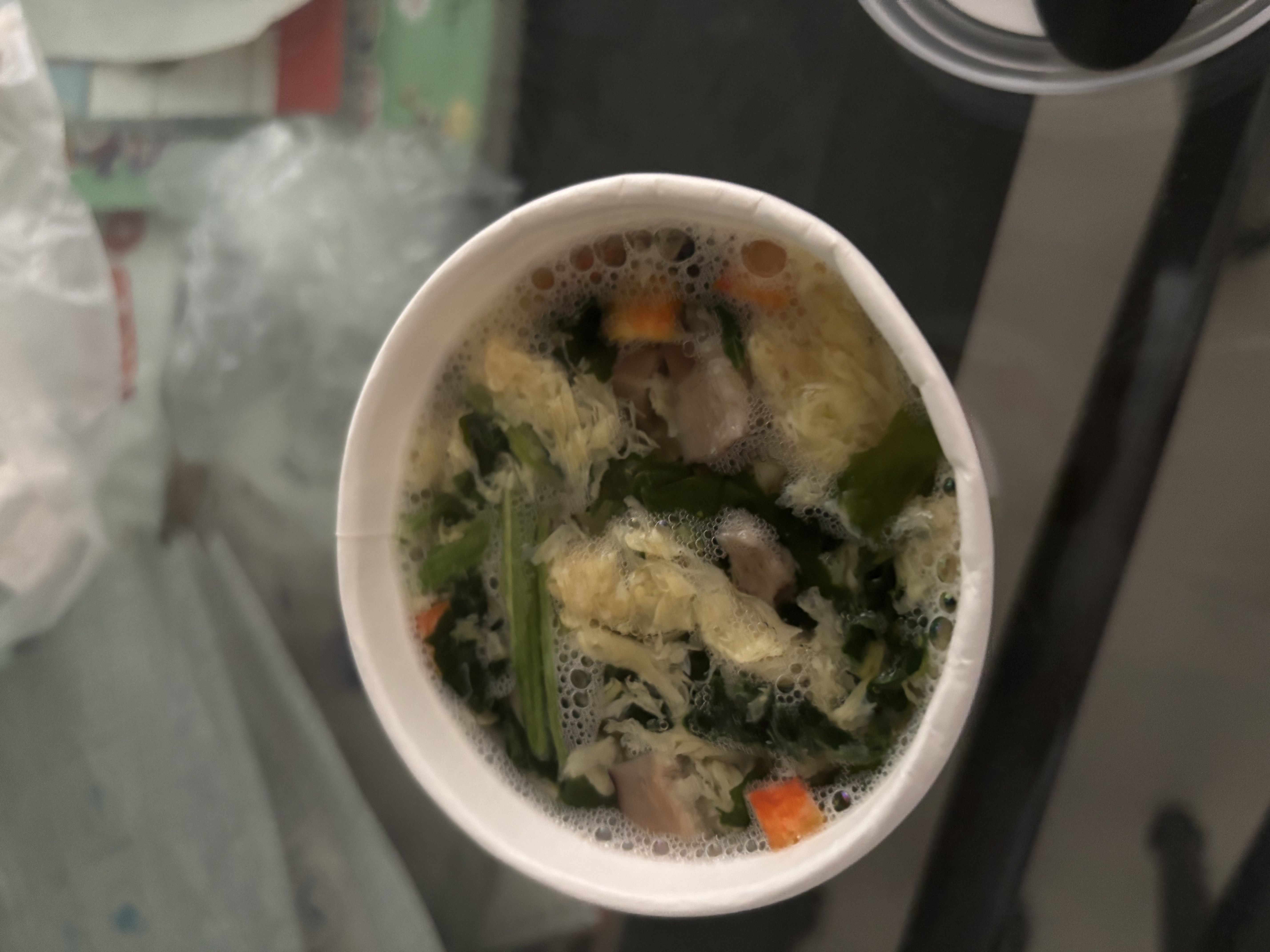 海福盛方便食品速食汤冲泡即食早餐冻干脱水蔬菜汤菠菜蛋花汤芙蓉鲜蔬汤 实拍图