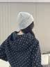 卡尔美（KELME）帽子男女秋冬季保暖户外滑雪毛线帽冷帽针织帽骑行防寒运动护耳帽 实拍图